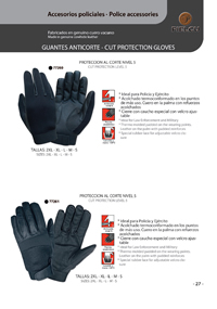 ANTICORTE GLOVES Pielcu