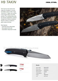 H9 TAKIN HUNTING FOLDING KNIVES RealSteel