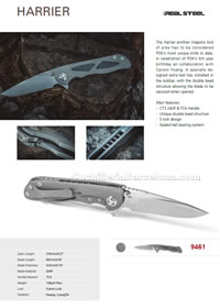 HARRIER JAGDKLAPPMESSER RealSteel