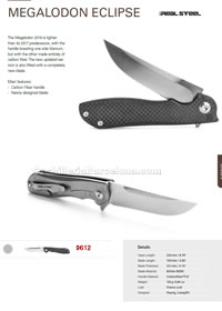 COUTEAUX POCHE EDC MEGALODON ECLIPSE RealSteel