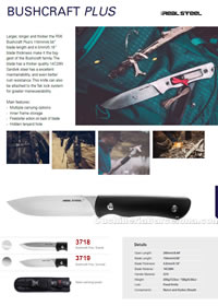 COUTEAUX DE CHASSE BUSHCRAFT PLUS RealSteel