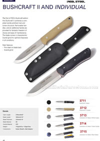 GANIVETS BUSHCRAFT II AND INDIVIDUAL RealSteel