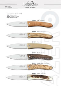 CAMPERAS POCKET KNIVES 06 Salamandra