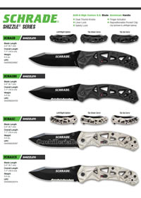 COUTEAUX POCHE TACTIQUE SHIZZLE SERIES Schrade