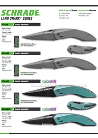 NAVALLES TACTIQUES LAND SHARK SERIES Schrade