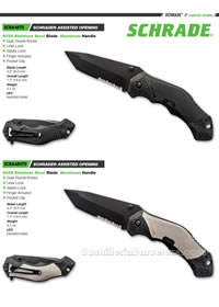 ASSISTED OPENING TACTICAL FOLDING KNIVES Schrade