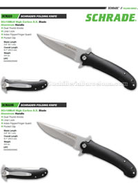 SCH223 TACTICAL FOLDING KNIVES Schrade