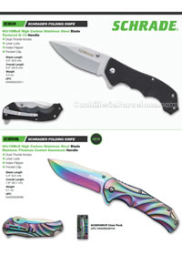 COUTEAUX POCHE TACTIQUE SCH109 SCH509R Schrade