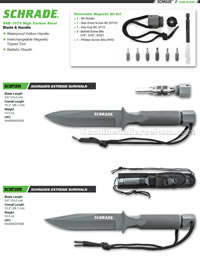 FACAS TATICAS  EXTREME SURVIVAL Schrade