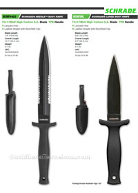 NEEDLE BOOT TAKTISCHE MESSER Schrade