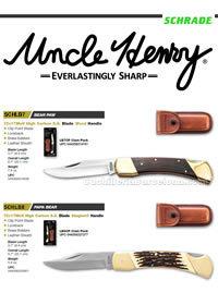 UNCLE HENRY KNIVES Schrade