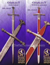 EMPEROR CHARLES QUINT SWORD SFT