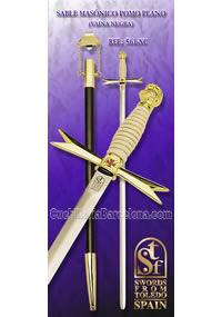 MASONIC SABRE POMO FLAT SFT