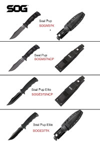 CUCHILLOS SEAL PUP ELITE SOG