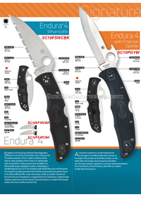 NAVAJAS TACTICAS ENDURA 4 Spyderco