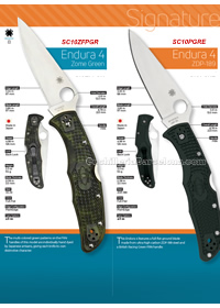 TACTICAL FOLDING KNIVES ENDURA 4 Spyderco