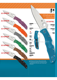 TACTICAL FOLDING KNIVES ENDURA 4 Spyderco