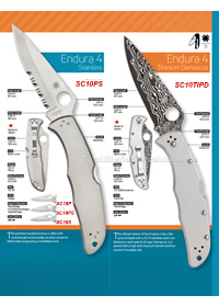 NAVALLES TACTIQUES ENDURA 4 Spyderco