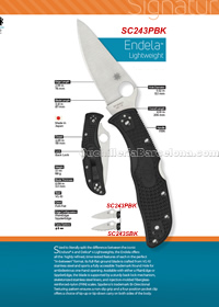 NAVALHAS TATICAS ENDELA Spyderco