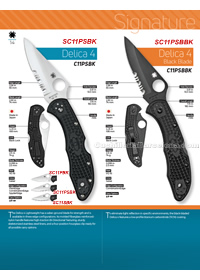 TACTICAL FOLDING KNIVES DELICA 4  Spyderco