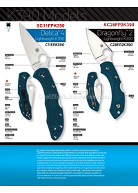 TASCHENMESSER DELICA 4 DRAGONFLY 2 Spyderco