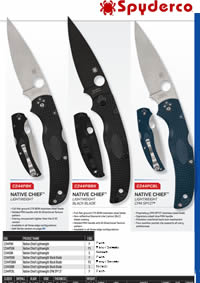 NAVALLES   NATIVE CHIEF Spyderco