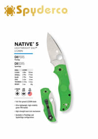 NAVALHAS NATIVA 5 Spyderco