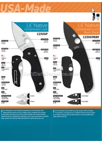 COUTEAUX POCHE TACTIQUE LIL NATIVE Spyderco