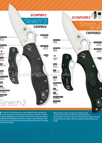 TACTICAL FOLDING KNIVES STRETCH 2 Spyderco
