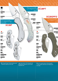 NAVAJAS TACTICAS DRAGONFLY Spyderco