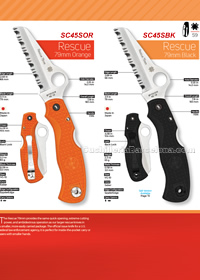 RESCUE FOLDING KNIVES RESCUE Spyderco