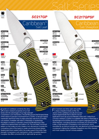 FACAS DE PESCA CARIBBEAN Spyderco