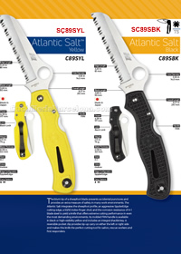 COUTEAUX POCHE DE PECHE ATLANTIC SALT Spyderco