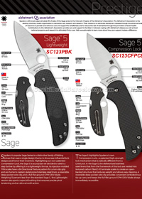 TACTICAL FOLDING KNIVES SAGE 5 Spyderco