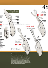 MULTIFUNKTION KLAPPMESSER CLIPITOOL Spyderco