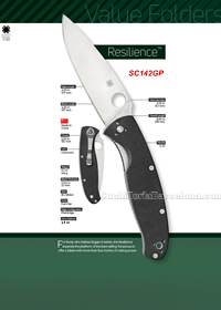 NAVALLES TACTIQUES RESILIENCE Spyderco