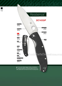 TAKTISCHE KLAPPMESSER RESILIENCE Spyderco