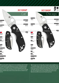 CAT, CHICAGO TACTICAL FOLDING KNIVES Spyderco