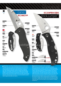 NAVAJAS CANIS ROCKJUMPER Spyderco