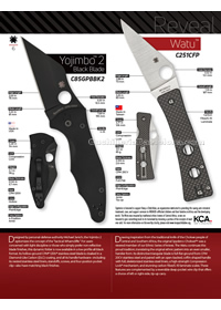 NAVALLES YOJIMBO 2 I WATU Spyderco