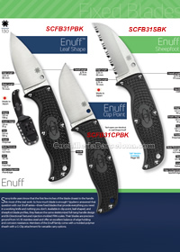 SURVIVAL KNIVES ENUFF Spyderco