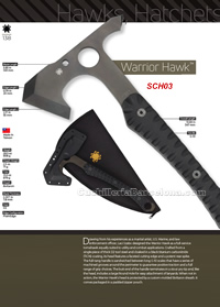 HACHAS WARRIOR HAWK Spyderco