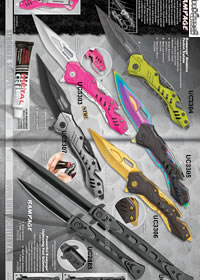 RAMPAGE TAKTISCHE KLAPMESSER UnitedCutlery