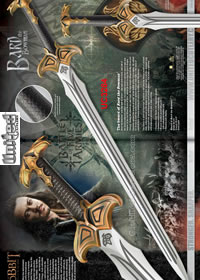 BARD OF THE BOWMAN FANTASTIC SWORDS UnitedCutlery