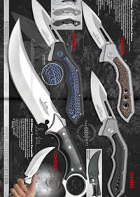 GIL HIBBEN HURRICANE FOLDING KNIVES UnitedCutlery