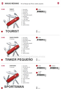 NAVAJAS MULTIUSO TOURIST TINKER SPORTSMA Victorinox