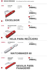 COUTEAUX DE POCHE MOYENS EXCELSIOR Victorinox