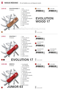 MEDIUM POCKET KNIVES EVOLUTION 3 Victorinox