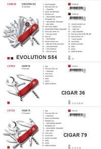 NAVAJAS MULTIUSOS EVOLUTION CIGAR Victorinox