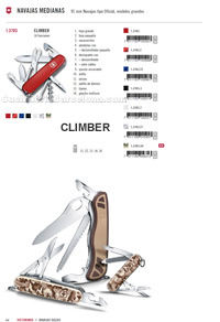 NAVAJAS MULTIUSOS MEDIANAS CLIMBER Victorinox